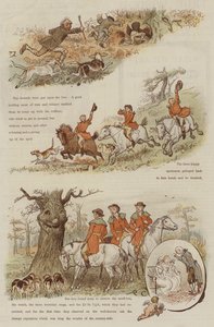 A lenda do carvalho rindo (chromolitho)
